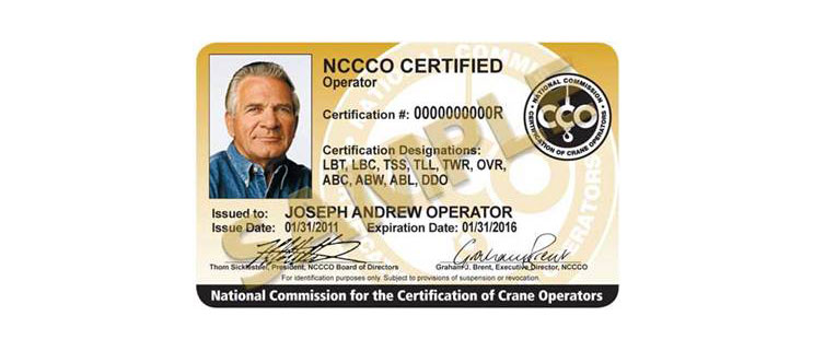 Certified Crane Operator Recertifications